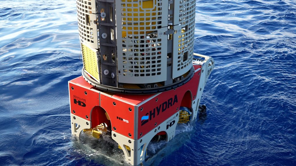 ROV for offshore construction deploying